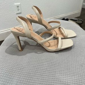 Ivory Sling Heels